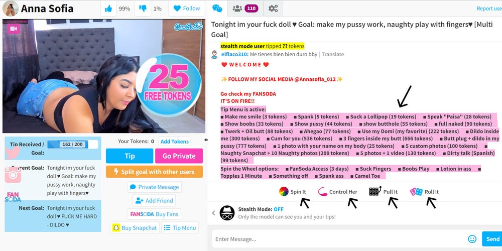 Чат-боты на CamSoda