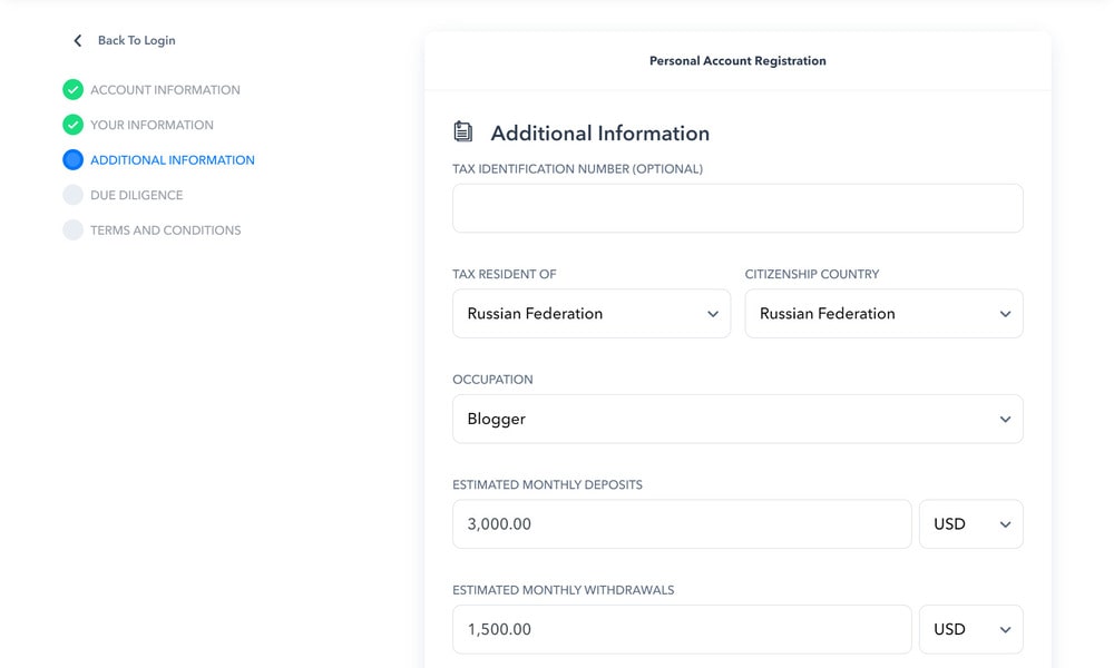Дополнительная информация paxum